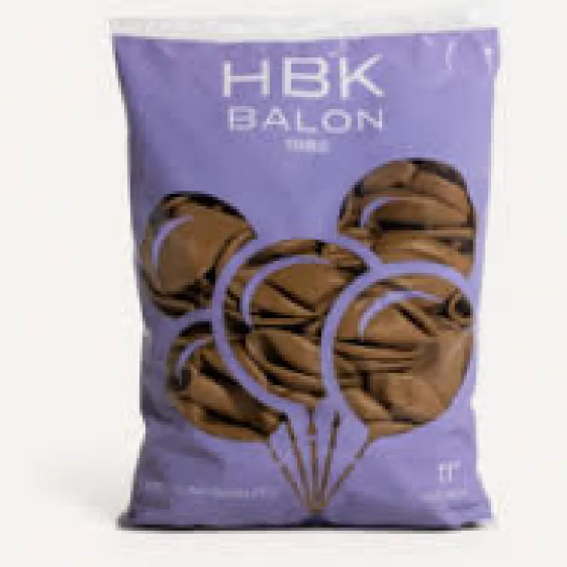 BALON 100LÜ HBK AÇIK KAHVERENGİ ( KARAMEL )
