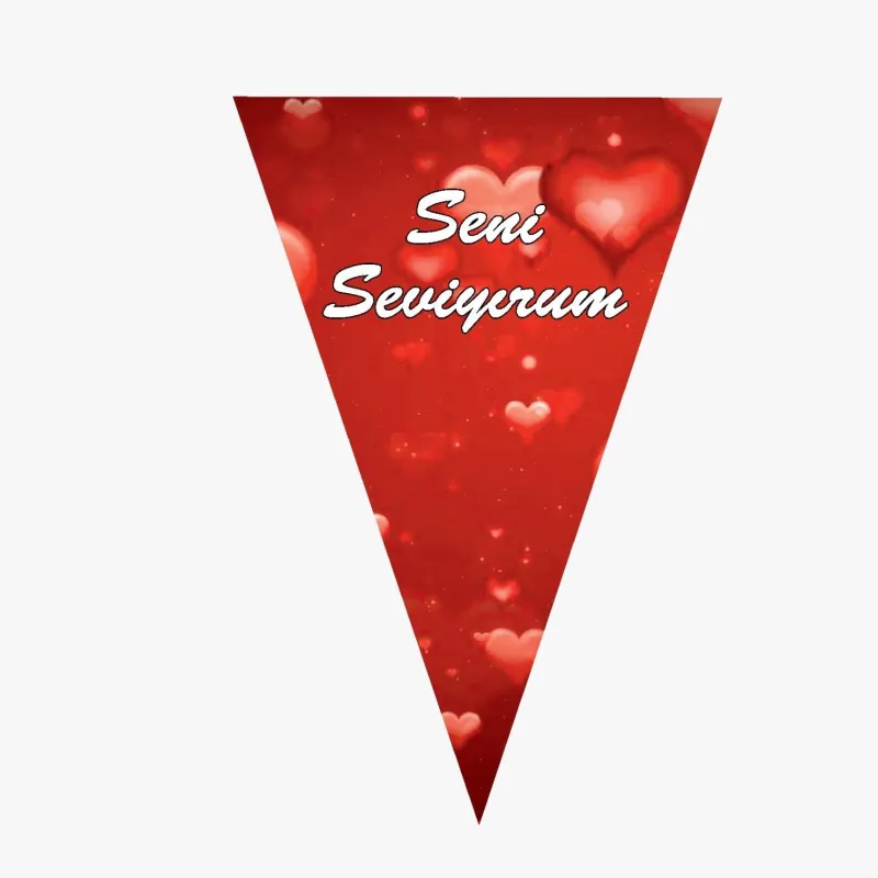 ÜÇGEN FLAMA SENİ SEVİYORUM